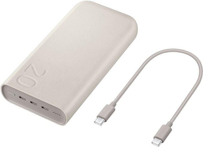 Портативна батарея Samsung 20000mAh 45W Battery Pack (EB-P4520XUEGEU) / Beige 328850 фото