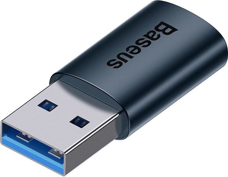 Адаптер Baseus Ingenuity Series Mini OTG Adaptor USB 3.1 To Type-C (ZJJQ000103) Blue 260605 фото