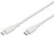 Кабель для зарядки USB-C, USB-C - USB-C 2 м, USB 2.0, 60W, силіконовий, білий AK-300341-020-W DIGITUS by ASSMANN 353746 фото 1