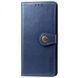 Шкіряний чохол книжка GETMAN Gallant (PU) для Xiaomi Redmi Note 8T Синій 285421 фото 1