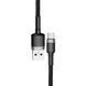 Кабель Baseus Cafule Micro 2.4A 0.5 М (CAMKLF-AG1) G-Black 252258 фото 1