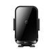 Автомобільний тримач З бездротовою зарядкою Wireless Charger Baseus Halo Electric 15W (black) (SUDD000001) 268630 фото 3
