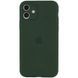 Чохол Silicone Case Full Camera Protective (AA) для Apple iPhone 12 (6.1") Зелений / Cyprus Green 204805 фото 1