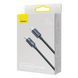 Кабель Baseus Crystal Shine Series Fast Charging Data USB кабель Type-C To IP 20W 2m (CAJY000301) Black 255225 фото 2