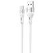 Кабель Proove Soft Silicone USB to Lightning 2.4A (2m) white (CCSO20001122) 388078 фото 1
