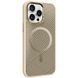 Чохол TPU+PC Carbon Mirage with MagSafe для Apple iPhone 15 Pro Max (6.7") Antique White 376507 фото 1