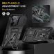 Ударостійкий чохол Camshield Army Ring для Xiaomi Redmi 13C / Poco C65 Чорний / Black 315911 фото 4