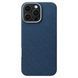 Чохол-накладка iPhone 16 Pro Max Pitaka Tactile Woven Case Monogram - Dark Blue (KI1603PTKP) 377962 фото 1