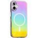Чохол TPU Galaxy Sparkle (MagFit) для Apple iPhone 16 (6.1") Chroma+Glitter 353720 фото 1