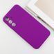 Чохол Silicone Cover Lakshmi Full Camera (AAA) для Samsung Galaxy A56 5G Сливовый / Purple 342140 фото 3