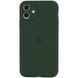 Чохол Silicone Case Full Camera Protective (AA) для Apple iPhone 12 (6.1") Зелений / Cyprus Green 204805 фото 2