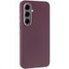 TPU чохол Bonbon Metal Style для Samsung Galaxy S23+ Бордовий / Plum 264766 фото 6