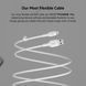 Кабель USB-A > Lightning заряджання/синхронізації Belkin 1м, силіконовий з кліпсою, білий (CAA008BT1MWH) 368190 фото 10