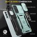 Ударостійкий чохол Camshield Army Ring для Samsung Galaxy A14 4G/5G Зелений / Light Green 271437 фото 6