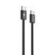 Кабель Proove Energy Streem Type-C to Type-C 60W (1m) (CCES60002201) Black 286728 фото 1