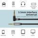 Кабель ESSAGER AUX Cable 3.5mm Jack Audio Cable For Speaker Wire Headphone Car 3.5 Mm Jack Hifi Aux Adapter 1.5M (EYP35-WTA01) 317308 фото 3