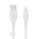 Кабель USB-A > Lightning заряджання/синхронізації Belkin 1м, силіконовий з кліпсою, білий (CAA008BT1MWH) 368190 фото 20