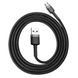 Кабель Baseus Cafule Micro 2.4A 0.5 М (CAMKLF-AG1) G-Black 252258 фото 7