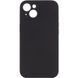 Чохол Silicone Case Full Camera Protective (AA) NO LOGO для Apple iPhone 15 (6.1") Чорний / Black 288809 фото 1