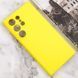 Чохол Silicone Cover Lakshmi Full Camera (AAA) для Samsung Galaxy S24 Ultra Жовтий / Yellow 286927 фото 2