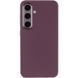 TPU чохол Bonbon Metal Style для Samsung Galaxy S23+ Бордовий / Plum 264766 фото 7