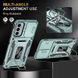 Ударостійкий чохол Camshield Army Ring для Samsung Galaxy A14 4G/5G Зелений / Light Green 271437 фото 5