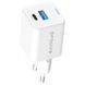 Зарядний Пристрій Proove Pocket GaN 25W (Type-C + USB) (WCPG25111202) white 342425 фото 1
