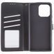 Шкіряний чохол книжка GETMAN Gallant (PU) для Infinix Smart 9 4G / Hot 50i Чорний 358657 фото 4