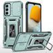 Ударостійкий чохол Camshield Army Ring для Samsung Galaxy A25 5G Зелений / Light Green 317744 фото 1