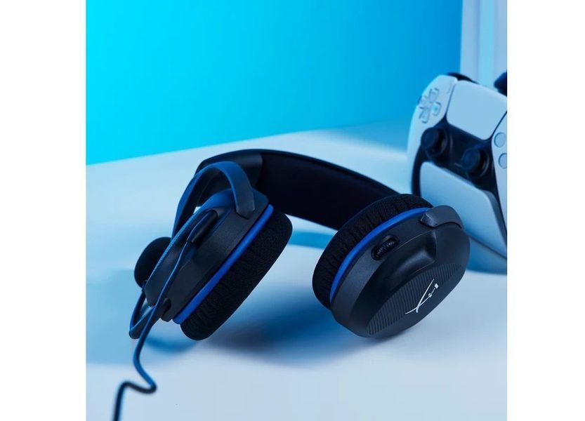 Гарнітура HyperX Cloud Stinger 2 Core PS5/PS4, mini-jack, чорно-синій (6H9B6AA) 364809 фото