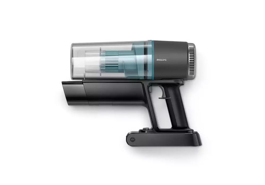 Пилосос Philips безпровідний 3000 Series, конт пил -0.27л, автон. робота до 60хв, вага-1.5кг, турборежим, сірий (XC3031/01) 374920 фото