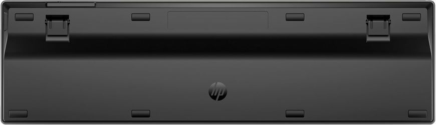 Клавіатура мембранна HP 720 Multi-Device Rechargeable, 109key, WL/BT, EN/UK, чорний (9T5B1AA) 366744 фото