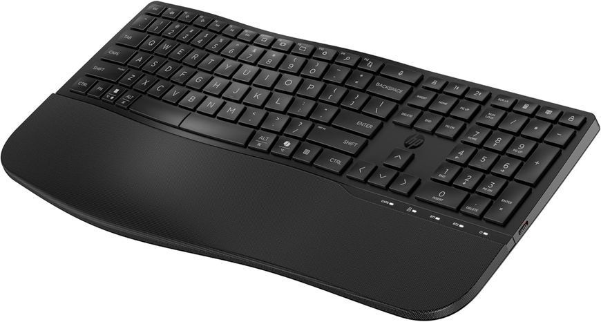 Клавіатура мембранна HP 680 Comfort Dual-Mode 111key, BT, EN/UK, чорний 379665 фото