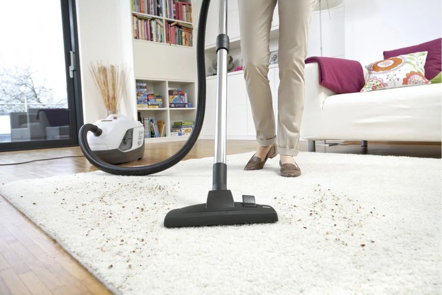 Пилосос Karcher миючий DS 6 Plus, 650Вт, конт пил -0.6л, вода -2 л, НЕРА, білий (1.195-252.0) 373428 фото