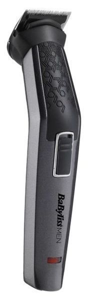 Набір для стрижки Babyliss, для бороди, вусів, голови, носа і тіла, акум., вібраційний мотор, насадок-9, сталь, сірий (MT727E) 371318 фото