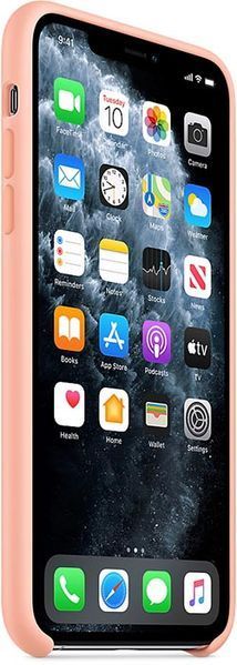 Чохол-накладка iPhone 11 Pro Max Apple AAA Silicone case Grapefruit 144673 фото