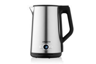 Електрочайник Ardesto Steel Collection 1.7л, Strix, LED дисплей, подвійні стінки, сріблястий (EKL-X52E) 368378 фото