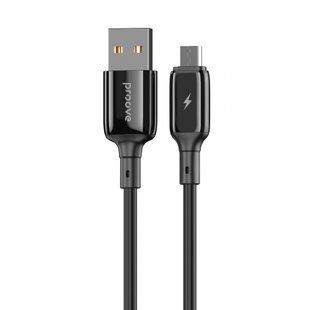Кабель Proove Flex Metal Micro USB 2.4A (1m) (CCFM20001301) Black 286729 фото