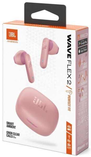 Навушники JBL Wave Flex 2 (JBLWFLEX2PIK) Pink 327835 фото