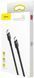 Кабель Baseus Cafule Type-C to Type-C PD2.0 (20V 3A) 1m (CATKLF-GG1) Grey\Black 166343 фото 7