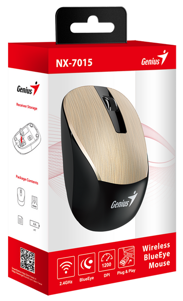 Миша GENIUS NX-7015 GOLD NP 315628 фото