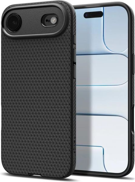 Чохол Spigen для iPhone 17 Air, Liquid Air, Matte Black (ACS10302) 395527 фото