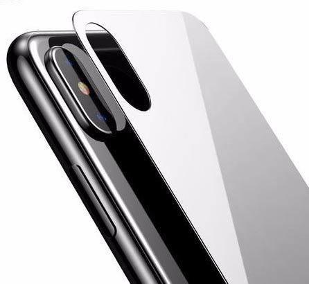 Захисне скло IPhone X/XS/11 Pro Baseus (OR) Glass Film Set White (Front Film + Back Film) 116789 фото