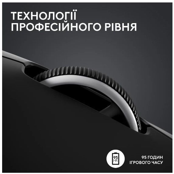 Миша LOGITECH Pro X Superlight 2 Lightspeed Black 306987 фото