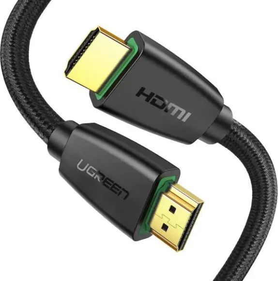 Кабель UGREEN HD118 HDMI High-End Cable Nylon Braid 5m (40412) Black 317287 фото