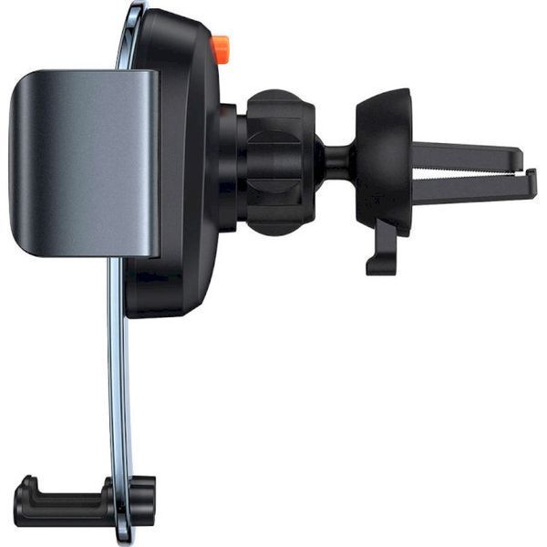 Автомобільний тримач Baseus Easy Control Clamp Pyste Type + Air Outlet Set (SUYK000001) Black 271340 фото
