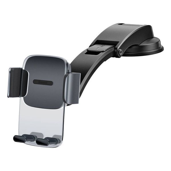 Автомобільний тримач Baseus Easy Control Clamp Pyste Type + Air Outlet Set (SUYK000001) Black 271340 фото
