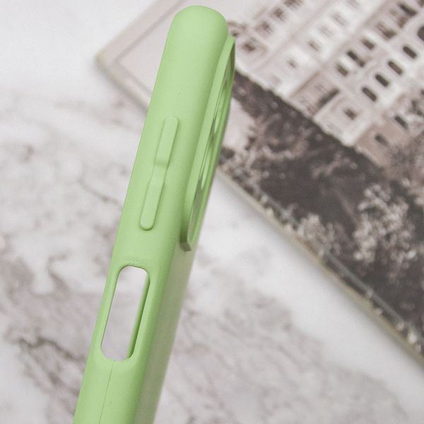 Чохол Silicone Cover Lakshmi Full Camera (A) для Huawei Honor X8a Зелений / Pistachio 285102 фото