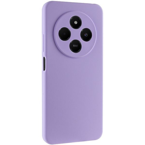 Чохол Silicone Cover Lakshmi Full Camera (AA) для Xiaomi Redmi 14C / Poco C75 Бузковий / Dasheen 324464 фото