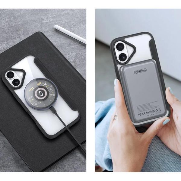 Чохол-книжка Dux Ducis Skin X Pro with MagSafe для Apple iPhone 17 (6.3") Black 393990 фото
